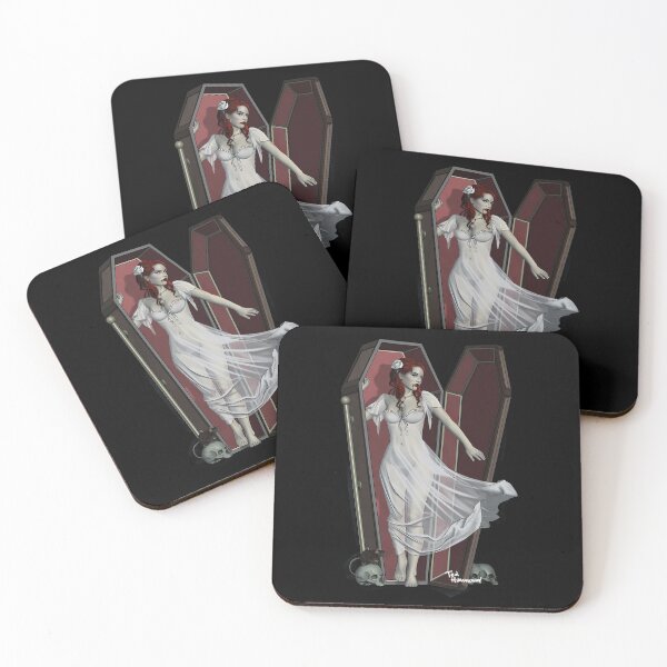 Item preview, Chica vampiro en ataúd designed and sold by Bluwum.