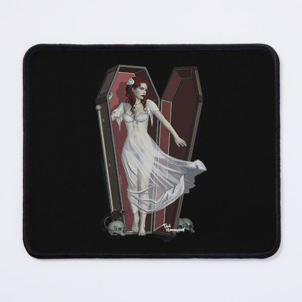 Item preview, Vampire Girl In Coffin designed and sold by Bluwum.
