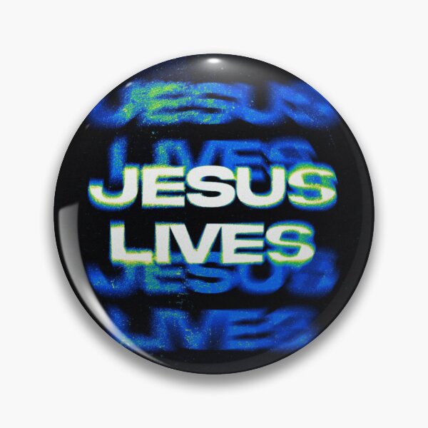 Item preview, Jesus Lives Christian Retro Typography Faith T-Shirt designed and sold by Jesus-istheway.