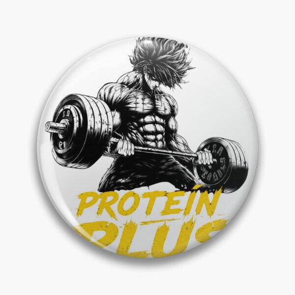 Item preview, Protein Plus Anime Gym Bodybuilding Funny Workout Graphic designed and sold by Digistore1221.