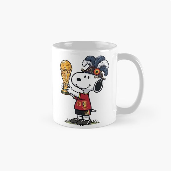 Item preview, Snoopy Champion du Monde Football Belgique designed and sold by windmildesigner.