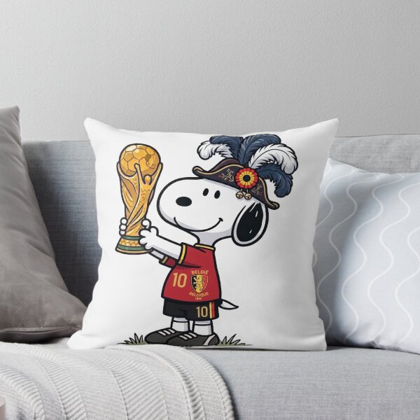 Item preview, Snoopy Champion du Monde Football Belgique designed and sold by windmildesigner.