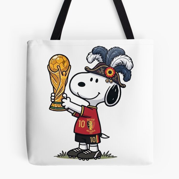 Item preview, Snoopy Champion du Monde Football Belgique designed and sold by windmildesigner.