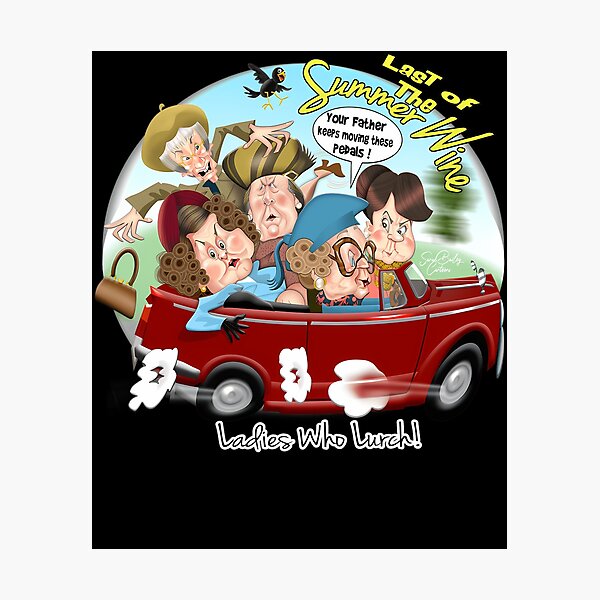 Item preview, Ladies Driving In A Car designed and sold by StickoPrints.