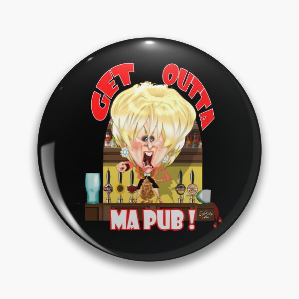 Item preview, Fierce Pub Landlady Character designed and sold by StickoPrints.
