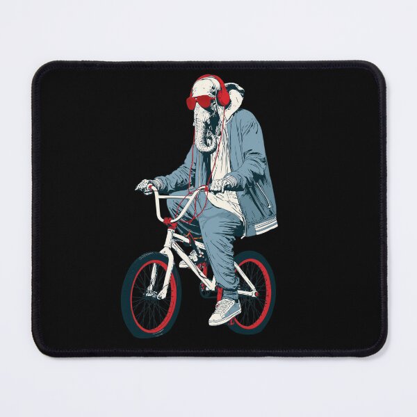 Item preview, Cool Streetwear Elephant BMX Rider Pop Art designed and sold by PANNARUK THAILAND.