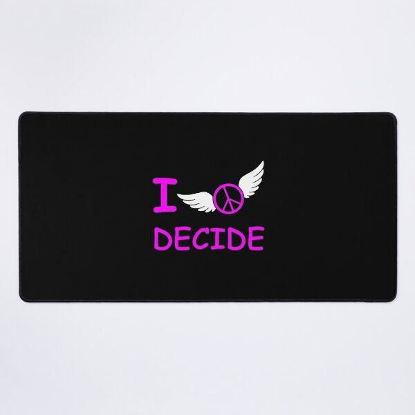 Item preview, I Decide Flying Peace Pink designed and sold by HoppRock.