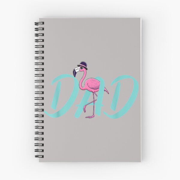 Item preview, Happy Father's Day Pink Flamingo Dad Bird Lover Papa designed and sold by ArleneRowe.