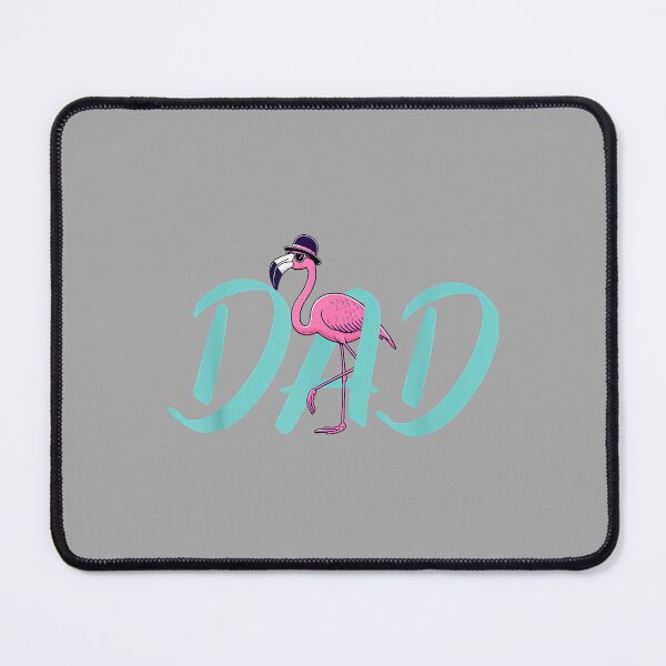 Item preview, Happy Father's Day Pink Flamingo Dad Bird Lover Papa designed and sold by ArleneRowe.