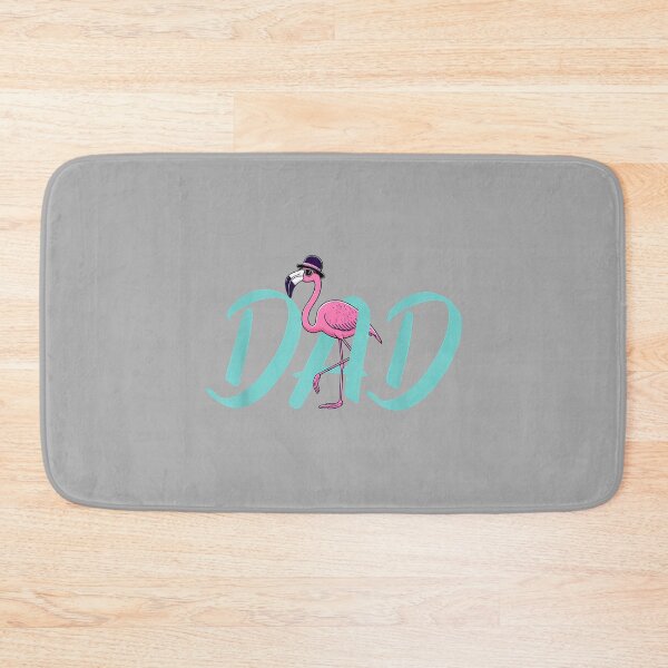 Item preview, Happy Father's Day Pink Flamingo Dad Bird Lover Papa designed and sold by ArleneRowe.