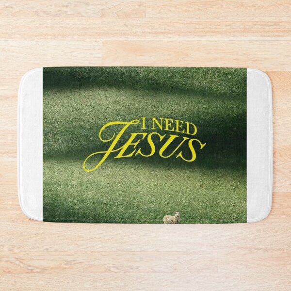 Item preview, I Need Jesus Christian Lamb Faith Minimalist Aesthetic Design designed and sold by Jesus-istheway.