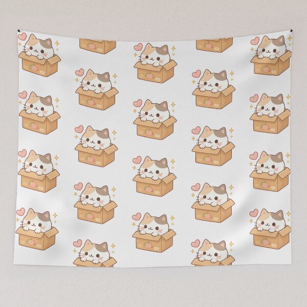Item preview, Cat in a Box designed and sold by MouhamedAdel95.