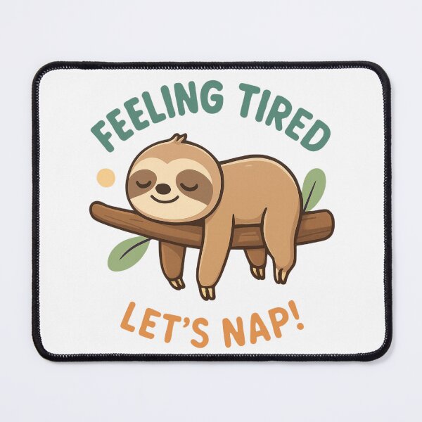 Item preview, Feeling tired - sloth napping designed and sold by GUNAPRIYAA.