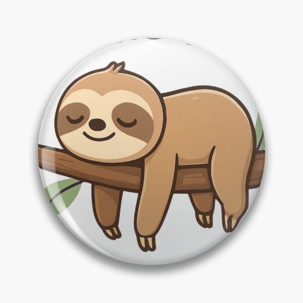 Item preview, Feeling tired - sloth napping designed and sold by GUNAPRIYAA.