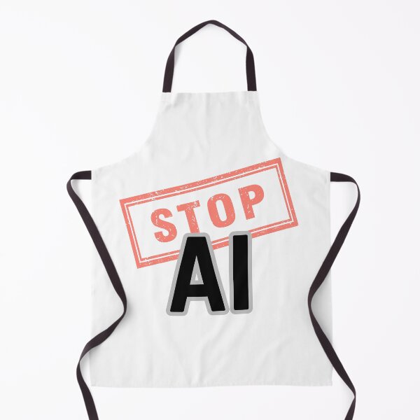Item preview, Stop AI designed and sold by MayaCordalia.