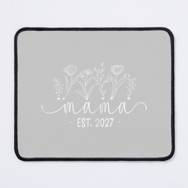 Item preview, Promoted to Mama 2027 Pregnancy Floral New Mom Est 2027 designed and sold by mjohnson9.