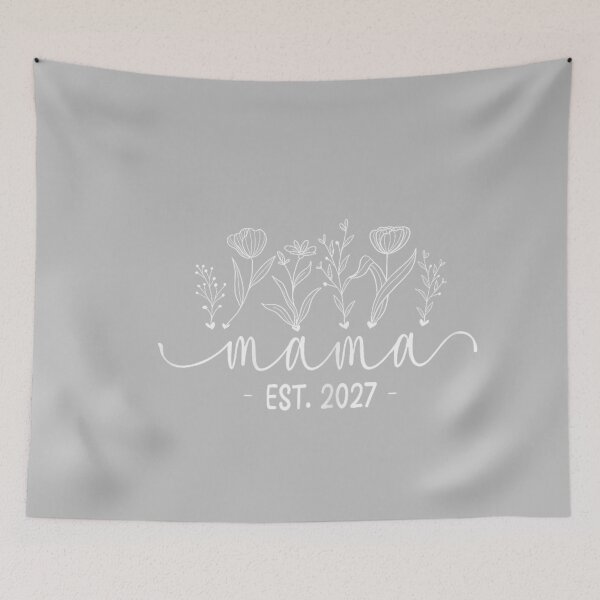 Item preview, Promoted to Mama 2027 Pregnancy Floral New Mom Est 2027 designed and sold by mjohnson9.