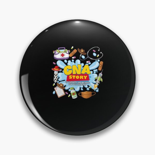 Item preview, Two Sided CNA Story To Infinity And Beyond Funny Certified Nursing Assistant designed and sold by ajifujpost.