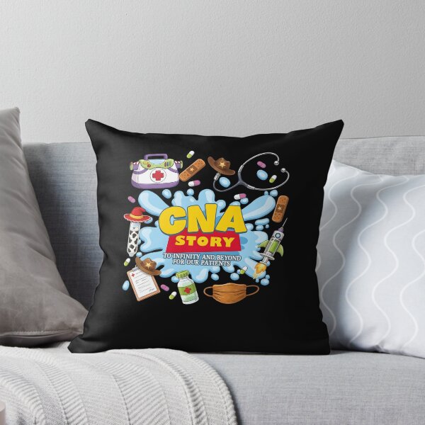 Item preview, Two Sided CNA Story To Infinity And Beyond Funny Certified Nursing Assistant designed and sold by ajifujpost.
