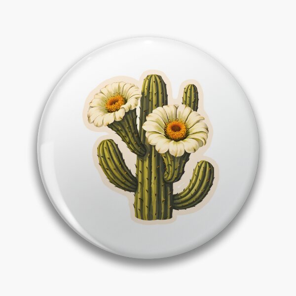 Item preview, Saguaro Cactus Blossom Watercolor designed and sold by ChemicalXShop.