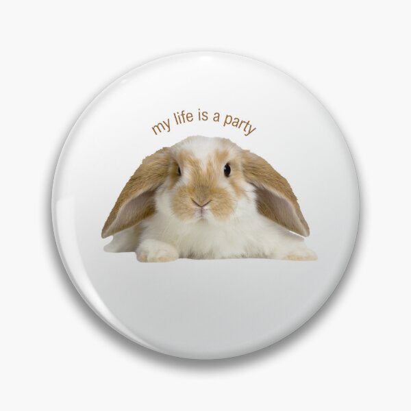 Item preview, cute bunny whimsical life quote aesthetic designed and sold by renmei-studios.