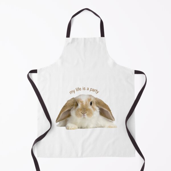 Item preview, cute bunny whimsical life quote aesthetic designed and sold by renmei-studios.