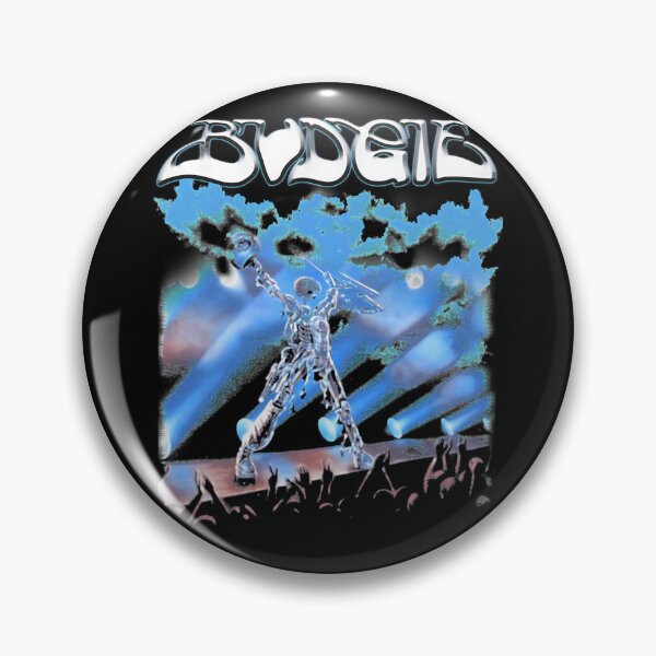 Item preview, BUDGIE Heavy Metal Mecha Skeleton Performing on Stage Live designed and sold by BLK Royalz.