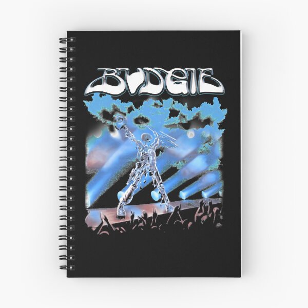 Item preview, BUDGIE Heavy Metal Mecha Skeleton Performing on Stage Live designed and sold by BLK Royalz.