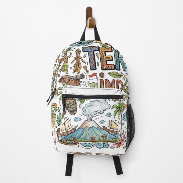 Item preview, Wonderful Ternate Indonesia Travel Souvenir Heritage Colorful Cultural Doodle designed and sold by arisukma11.