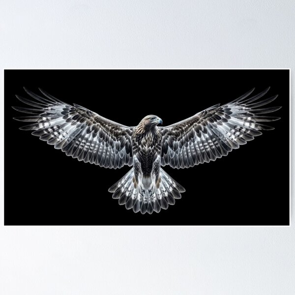 Item preview, Majestic Eagle Wings Fully Spread designed and sold by Wiredart.