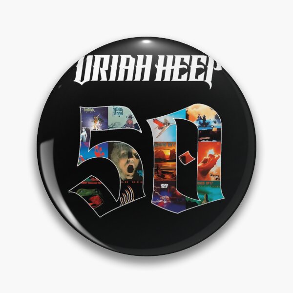 Item preview, URIAH HEEP 50 Hard Band Discography Anniversary designed and sold by BLK Royalz.