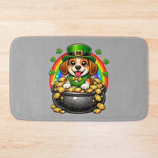 Item preview, Happy Leprechaun Beagle Cute Dog Mom Dad Lover Owner Breeder designed and sold by ArleneRowe.