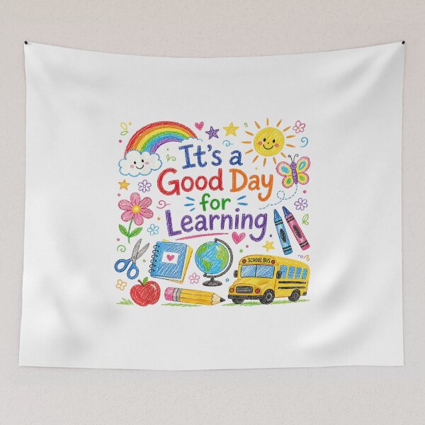 Item preview, It's a Good Day for Learning Funny Back To School Teacher Kids designed and sold by jackelmbradyt.