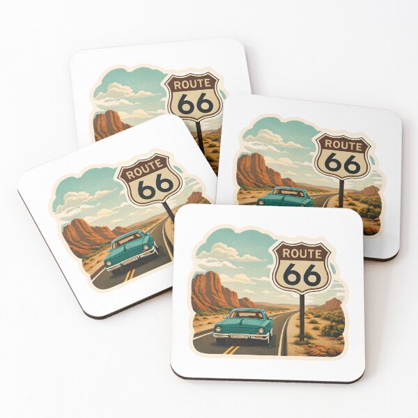 Item preview, Route 66 Arizona Watercolor designed and sold by ChemicalXShop.