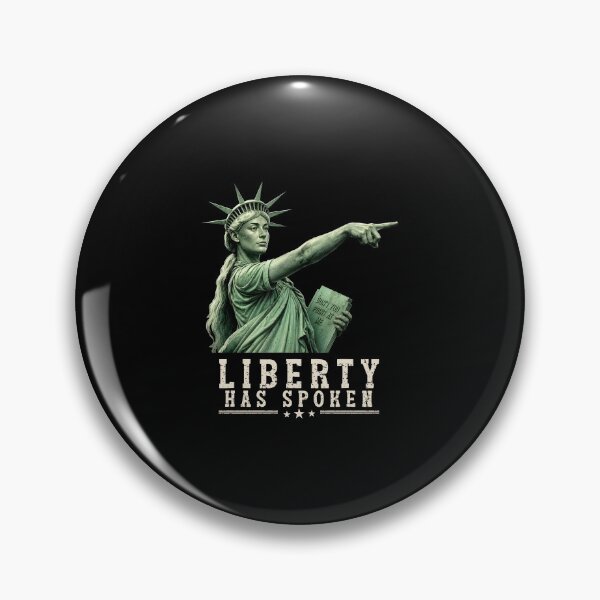 Item preview, Liberty Has Spoken Patriotic Statue of Liberty Freedom designed and sold by ajifujpost.