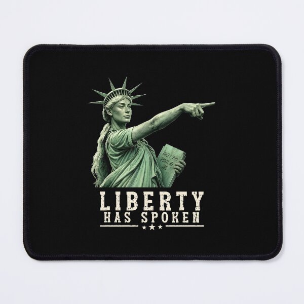 Item preview, Liberty Has Spoken Patriotic Statue of Liberty Freedom designed and sold by ajifujpost.