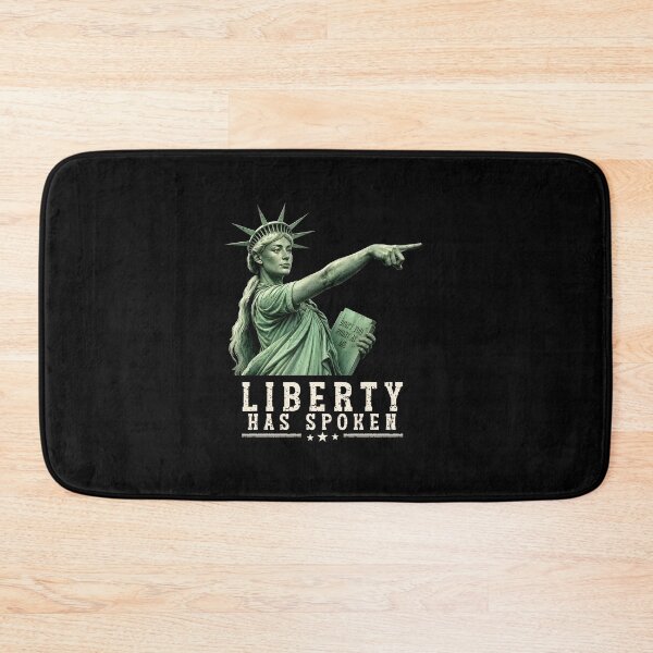 Item preview, Liberty Has Spoken Patriotic Statue of Liberty Freedom designed and sold by ajifujpost.