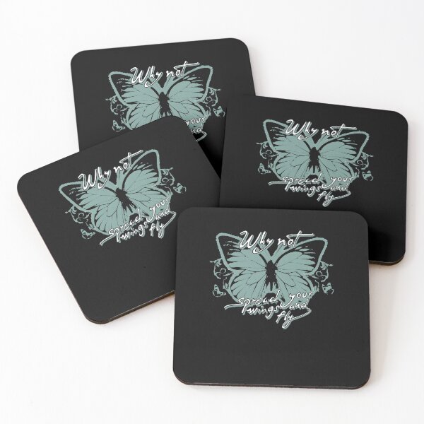 Item preview, Why Not Spread Your Wings And Fly Butterfly Inspirational designed and sold by ajifujpost.