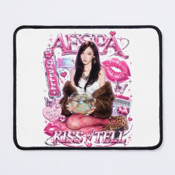 Item preview, Giselle aespa Kiss n Tell Graphic | Unof Merch Collection designed and sold by Valereekmerch.
