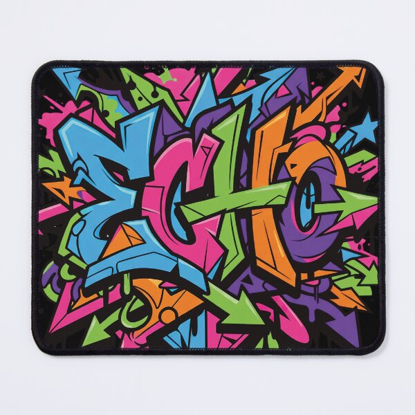 Item preview, Neon Echo Urban Graffiti Street Art designed and sold by delohill.
