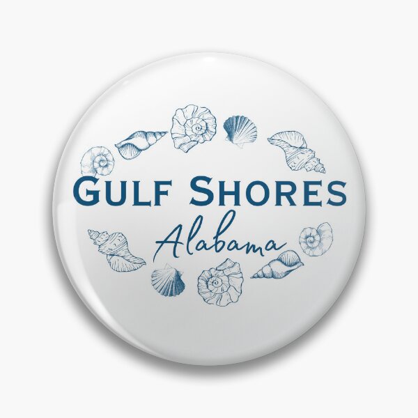 Item preview, Gulf Shores Alabama Seashell Wreath Design designed and sold by DonnaRaine.