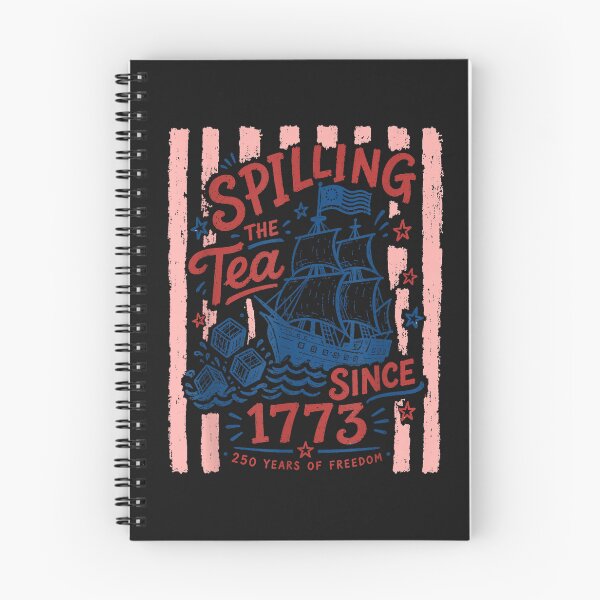 Item preview, Spilling The Tea Since 1773 Vintage Us History designed and sold by FrankIsabel.