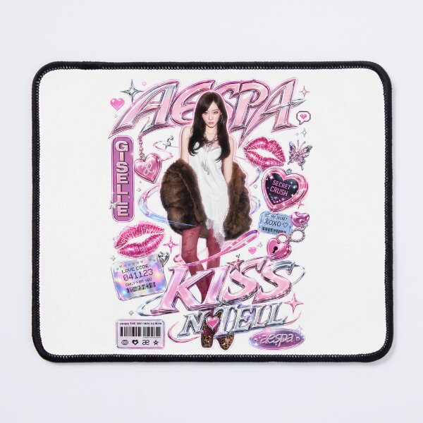 Item preview, Giselle aespa Kiss n Tell Fanmade Art | Merch Collection designed and sold by Valereekmerch.