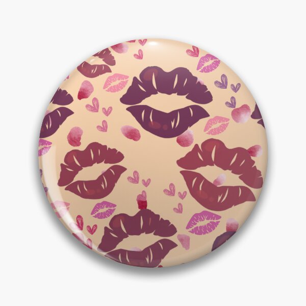 Item preview, Cherry Lip Seamless Pattern designed and sold by shazdesign24.