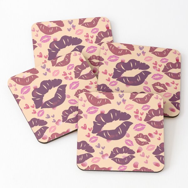 Item preview, Cherry Lip Seamless Pattern designed and sold by shazdesign24.