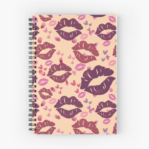 Item preview, Patrón sin costuras de labios de cereza designed and sold by shazdesign24.