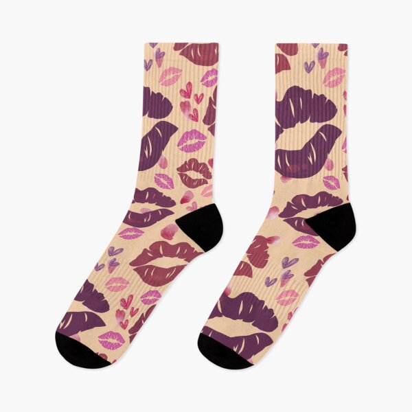 Item preview, Cherry Lip Seamless Pattern designed and sold by shazdesign24.