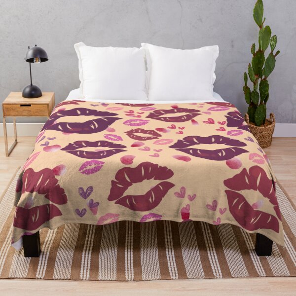 Item preview, Cherry Lip Seamless Pattern designed and sold by shazdesign24.