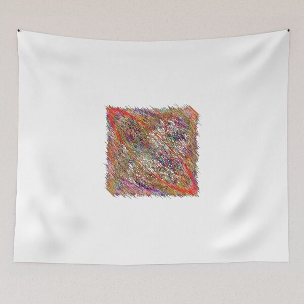 Item preview, Crimson Chaos Scribble Abstract designed and sold by PATTERNCODE.