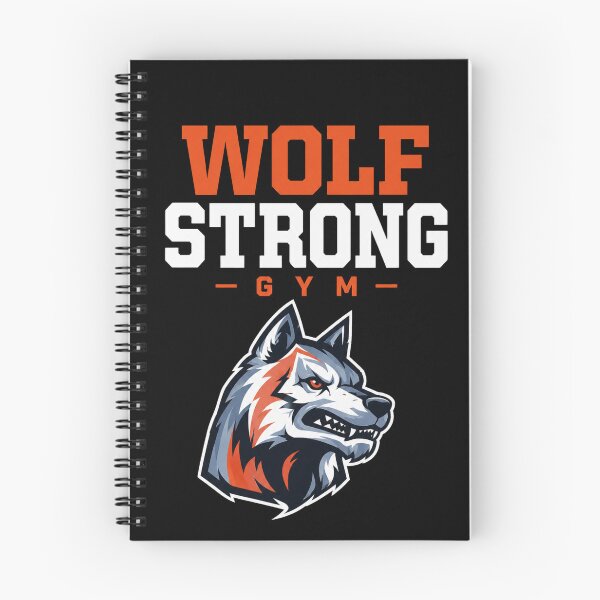 Item preview, Wolf Strong Gym Alpha Beast Mode Weightlifting Fitness Graphic designed and sold by Digistore1221.